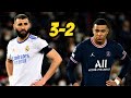 Real Madrid vs Paris Saint Germain 3-2 (agg) - All Goals 2022 (English Commentary)