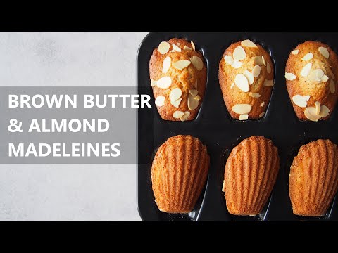 Quick and easy BROWN BUTTER & ALMOND MADELEINES in 30 minutes | Small Batch Recipes | Tea for Two