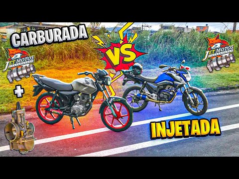 CG 150 CARBURADA VS TITAN 160 😈