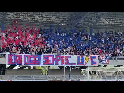 Coreografia Ultras Civitanovese in trasferta a San Benedetto del Tronto 2024-25.
