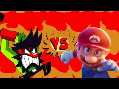 Antonblast Anton Vs Movie Mario Intermissions Sprites Fight