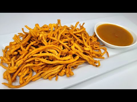 Sal sev / chicken foot| recipe guyanese snack, childhood favorite.