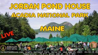Jordan Pond, Acadia National Park Starcam - Live live webcam