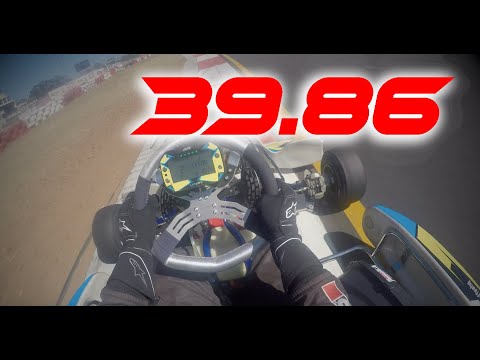 Fastest ever Rotax DD2 kart lap on Killarney kart track (39.86)