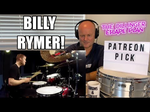 Drum Teacher Reacts | BILLY RYMER (The Dillinger Escape Plan) - 'When I Lost My Bet' (2020 Reaction)