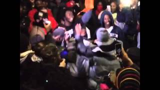 Ferguson Josh Williams blue shirt Dance Party