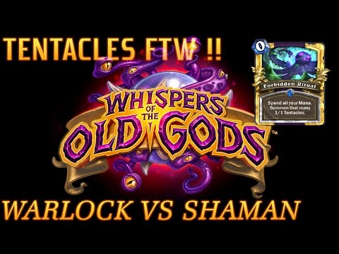 Hearthstone: Whisper of the Old Gods - Forbidden Ritual + Sea Giant COMBO FTW