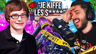 JE TOMBE SUR 2 PUCEAUX DE 14 ANS SUR WARZONE , ILS SONT CHELOU ...