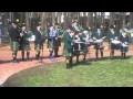 Irish Pipe Band Playing Indian National Anthem At The Australian Capital Territory