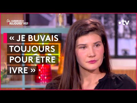 Angélique (@ivredevie) addicte à l'alcool à 15 ans : "je buvais seule pour m'évader" - CCA