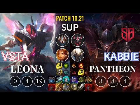HLE Vsta Leona vs SB Kabbie Pantheon Sup - KR Patch 10.21