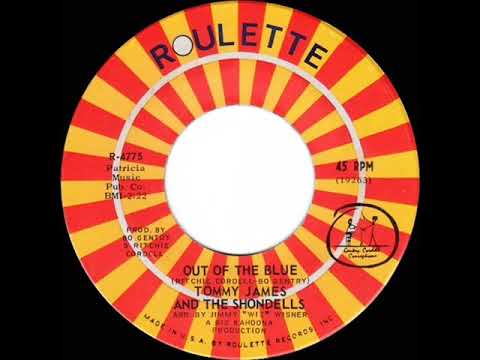 1967 HITS ARCHIVE: Out Of The Blue - Tommy James & The Shondells (mono 45)