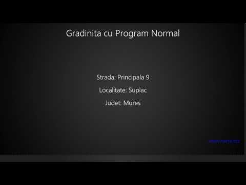 Gradinita cu Program Normal Suplac