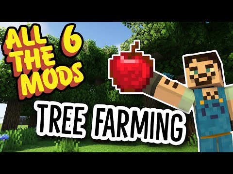 All The Mods 6 Feed The Bees! Ep.56. FARMING TREES! (Industrial Foregoing)