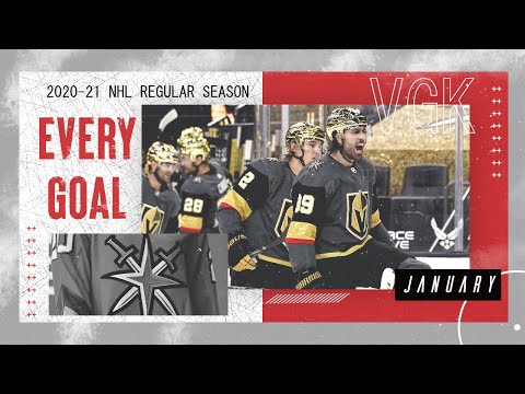 Every Vegas Golden Knights Goal - January 2021 | NHL | VGK