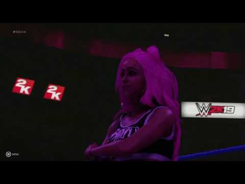 WWE 2K19 SMACKDOWN LIVE LIV MORGAN VS PEYTON ROYCE