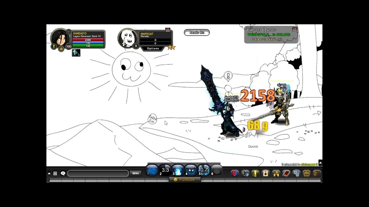 AQW (Adventure Quest World) StickQuest Walkthrough + New Drops 2026