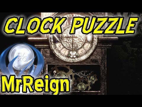 Resident Evil HD Remaster - CLOCK PUZZLE Guide - Walkthrough