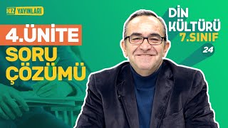 7. Sınıf Din Kültürü 4. Ünite Soru Çözümü: Allah’ın Kulu ve Elçisi Hz. Muhammed (Yeni Nesil Sorular)