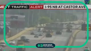 Traffic around Philadelphia after I-95 collapse