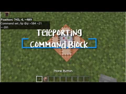LeapingMedia - Teleport with a Command Block in Minecraft Education Edition (cc)