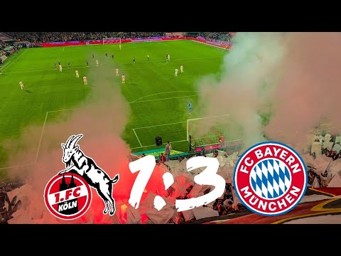 1.FC Köln - Bayern 1:3 Stimmung Ultras Köln 