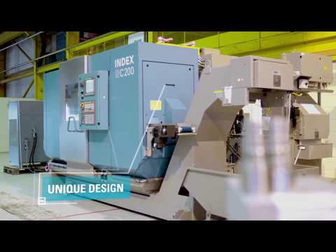 Speed, Power, Precision: INDEX C200 Automatic Lathe