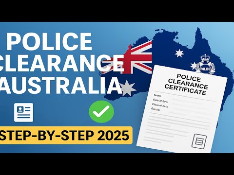 How to Apply for Police Clearance Certificate in Australia | Step-by-Step Guide 2025