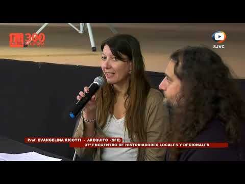 Ana Pico Lambert - Evangelina Ricotti - Cierre 37ª Encuentro Historiadores en San José de la Esquina