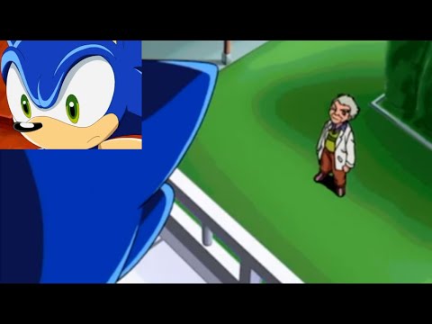 Sonic X Comparison: Chuck Informs Sonic To Find Chris & His Friends (Japanese VS English)