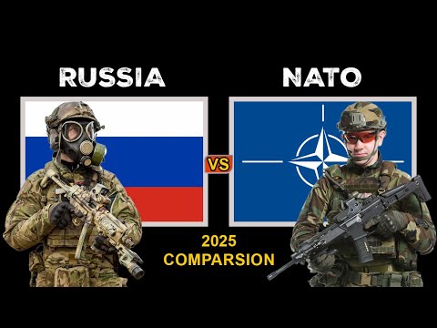 Russia vs NATO Military Power Comparison 2025 | NATO vs Russia Military Comparison 2025