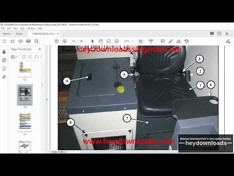 Komatsu HYDRAULIC MINING SHOVEL PC4000-11 Operation & Maintenance Manual(08288-xD-GB-0) -  PDF