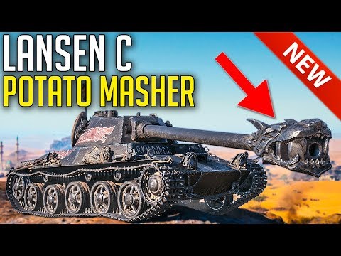 NEW Potato Masher is Here! • Swedish Lansen C ► World of Tanks Lansen C Gameplay
