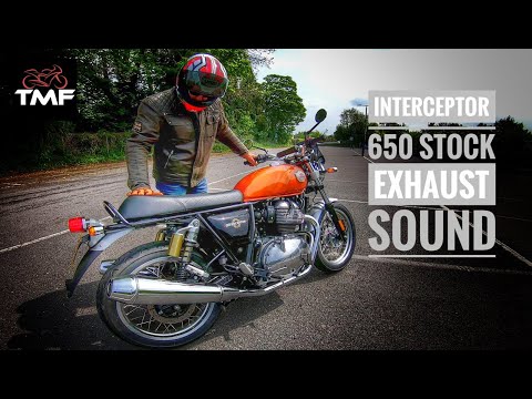 Royal Enfield Interceptor 650 Stock Exhaust Sound