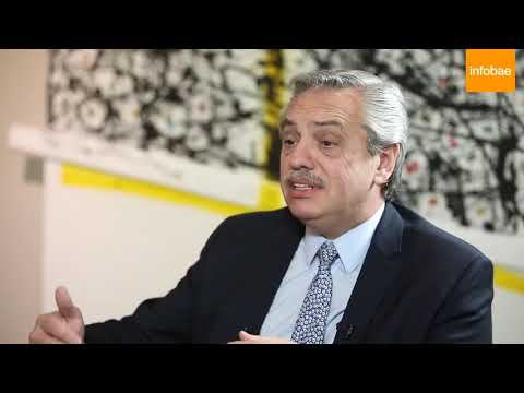 Alberto Fernández con Beatriz Sarlo en Infobae