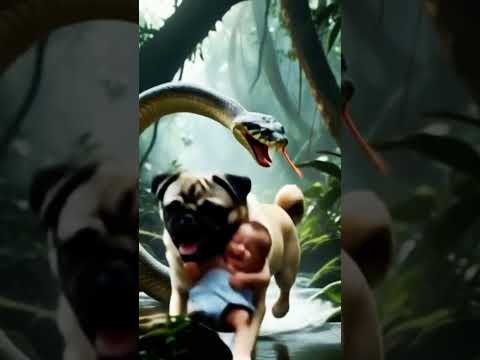 "Tiny Dog Faces Giant Cobra to Save Baby – Unbelievable Jungle Rescue!"