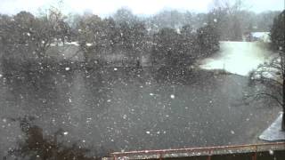 Those are some big snowflakes