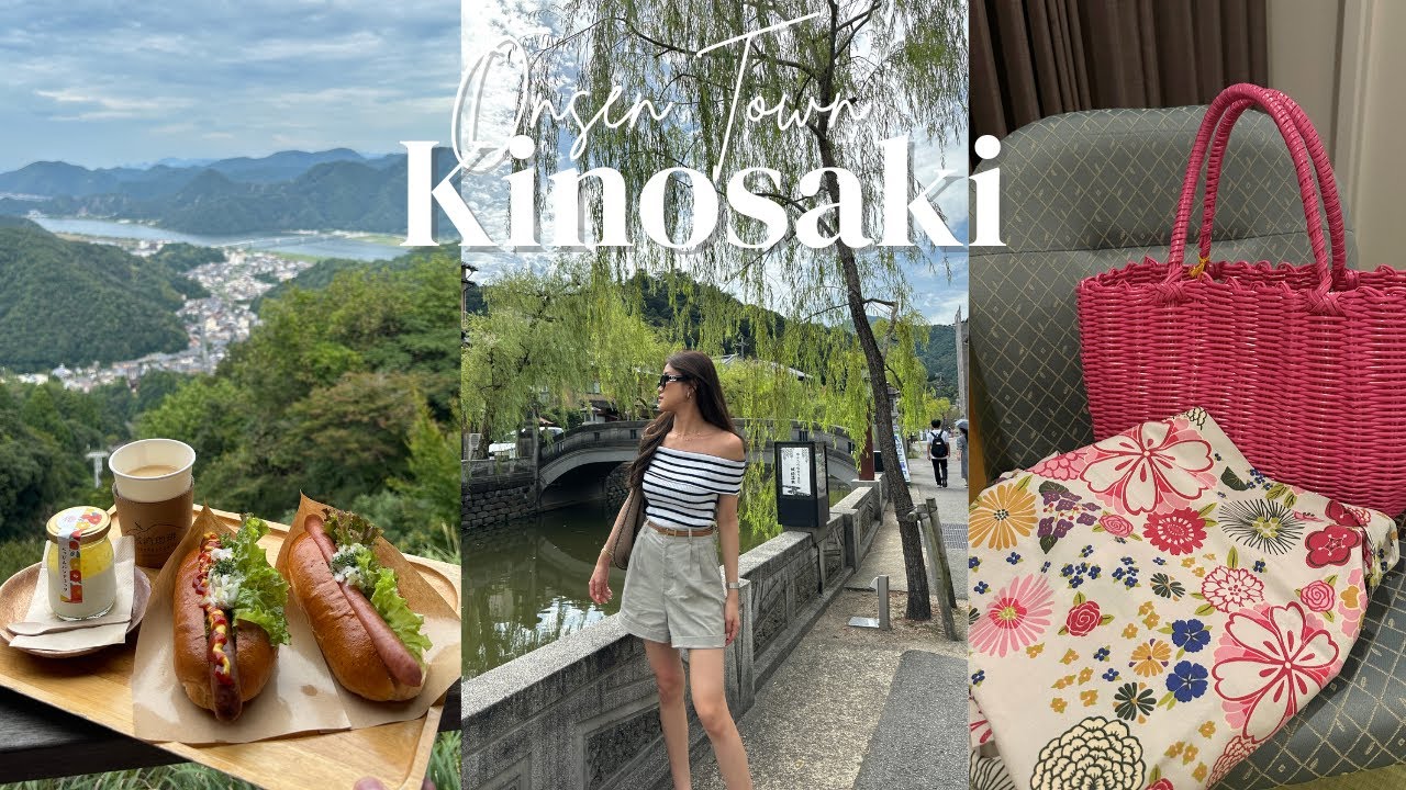 Driving to Kinosaki Onsen for a night! $250 Hotel free flow buffet/alcohol?!