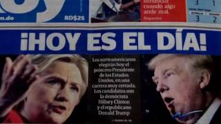 Foto-crónica: Traslado de Blas, la protesta UASD, el informe de la JCE y elecciones de EE.UU