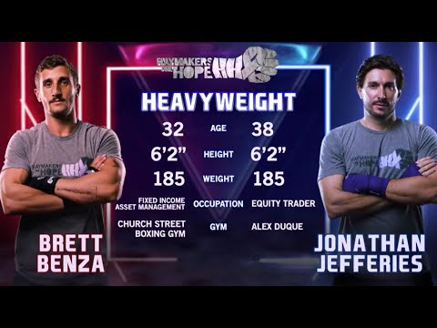 Brett Benza vs Jonathan Jefferies - Hope NYC IX - Haymakers for Hope