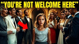POOR GIRL IS MOCKED AT A LUXURY PARTY, BUT WHEN SHE REVEALS HER IDENTITY, EVERYONE IS SHOCKED…