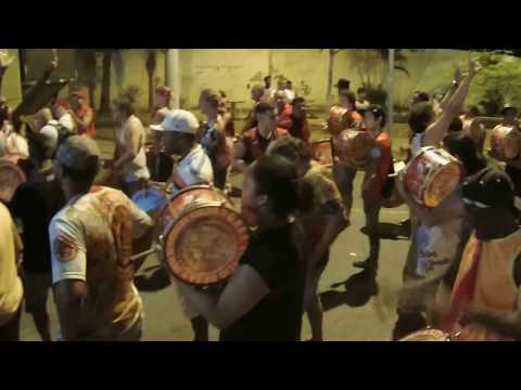 Estácio de Sá 2018 - Ensaio técnico na rua - Pavilhão do Amor (samba de exaltação)