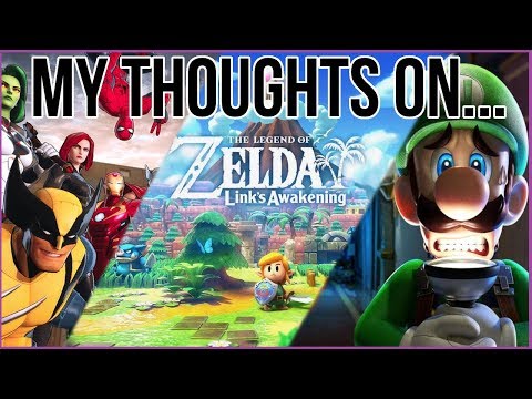 Link's Awakening, Luigi's Mansion 3 & Marvel's Ultimate Alliance 3 | First Impressions