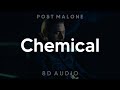 Post Malone Chemical 8D AUDIO WEAR HEADPHONES EARPHONES