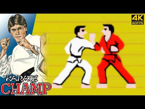 Karate Champ — Player vs Player (Arcade / 1984) 4K 60FPS