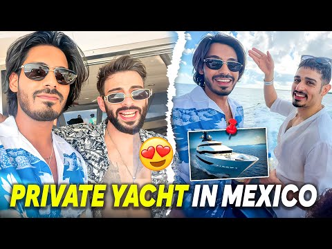 Mistakenly went to Gay Club in Mexico 💀| Private Yacht for a Full Day in Tulum ❤️
