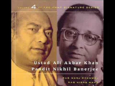Nikhil Banerjee & Ali Akbar Khan - Raga Misra Mand - Mahapurush Mishra on Tabla