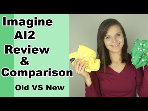 Imagine All in Two Cloth Diaper | Imagine AI2 Cover Review and Comparison
