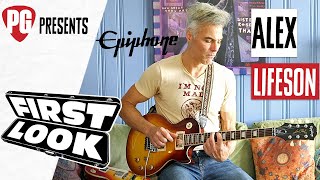 Video thumbnail for Epiphone Alex Lifeson Les Paul Axcess Standard Demo - First Look by Premier Guitar