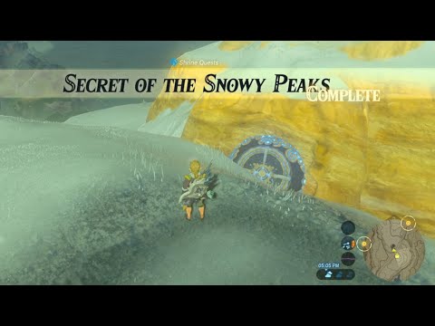Secret of the Snowy Peaks | Shrine Quest | Zelda BOTW